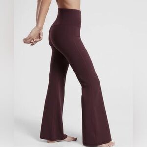 Athleta Elation Flare in Spiced Cabernet